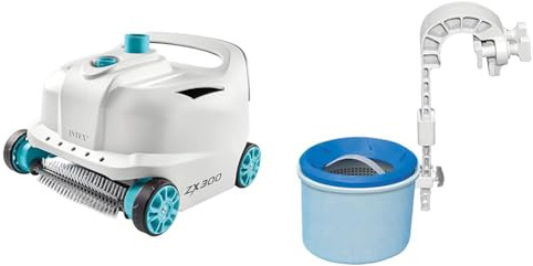 Intex Limpiafondos automático Deluxe Zx300 & Surface Skimmer - Deluxe Wall Mount Surface Skimmer - Suspension Skimmer