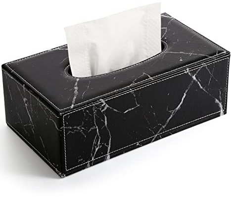 yaoqijie Cuoio dell'unità di elaborazione Casa / Ufficio / Custodia for fazzoletti for fazzoletti cosmetici for auto Copri tovaglioli Custodia for fazzoletti 25 X 14 X 9,5 CM lasting ( Color : 1960 bl
