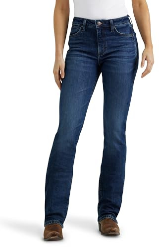 Wrangler Western Women's Retro Bailey High-Rise Bootcut Jean, Isla, Size:29, Inseam:30