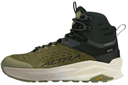ALTRA Men's Olympus 6 Hike Mid GTX, Dusty Olive, 11