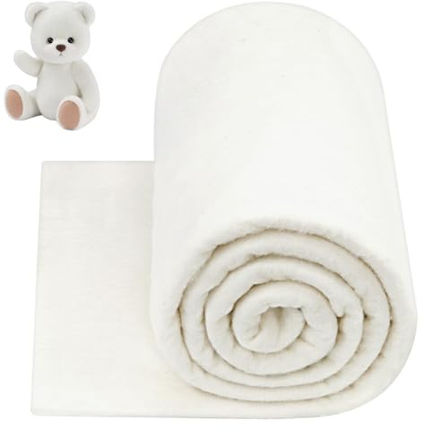 EULAPGOE Premium Cotton,Guata de edredón Natural - Relleno de algodón para Costura y Acolchado - 78.7 x 59 Pulgadas (2 x 1.5 m) - Suave, Ligero y Transpirable