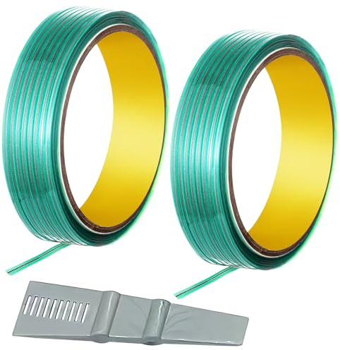 Knifeless Tape Knifeless Finish Line Vinyl Wrap,20M Cutting Scratch-Free Car Sticker Tools with Mini Squeegee,Cutting Band for Pro Graphic Car Sticker Design,Cutting Pinstripe Graphics,Film Applicatio