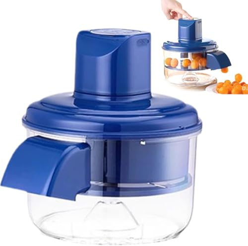Grape Peeling Machine,2025 New Electric Garlic Peeling Machine,Automatic Grape Tomato Peeler,Automatic Small Fruit Tomato Peeler Tool Garlic Peeler M-achine for G-rapes, G-arlic, T-omato, Cherry