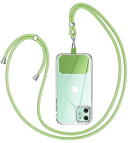 GUMO-LONG Handyband Universal zum Umhängen - Kompatibel mit jedem Handy und Smartphone, Kette zum Umhängen, Hülle mit Kordel, mit jeder Hülle kombinierbar, Polypropylen