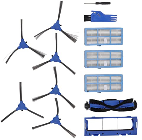 Hauptbürste Seitenbürstenfilter, Einwegfilter Kaffeefilter-Kit Staubsaugerzubehör für BG600 Staubsauger