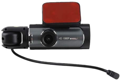 TIKATARER Cámara de Tablero para Automóviles, Leva de Tablero Inalámbrica Delantera y Trasera con una Resolución de Alta Resolución de 1080p, Asegurando Imagen de 3.16