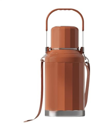 Caraffa isolata a doppio strato, brocca isolata per bevande calde, bottiglia di caffè isolata, brocca per bevande calde, brocca per bevande isolate 9,5 x 9,5 x 27,5 cm per acqua, bevande, tè, caffè