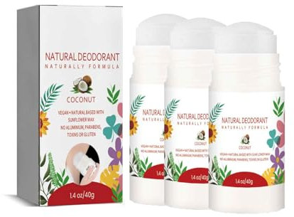 Deo Kinder,Körperdeodorant Kinder Deo Natürliches Deodorant für Kinder,Roll-on-Deodorant für Kinder und Jugendliche,Körperdeodorant,Halten Sie Kinder beim Training frisch und bequem (3)