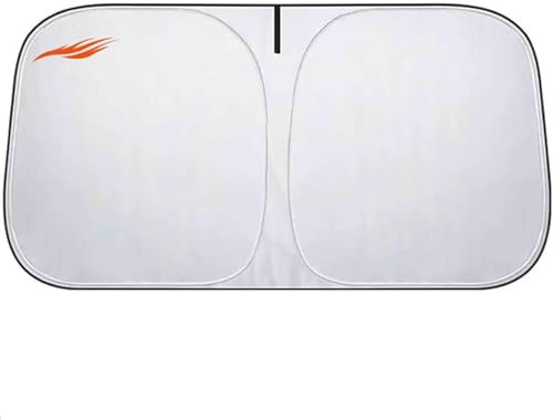 generico parasole auto Compatibile con Mercedes GLC X254 2022-2025,parasole auto parabrezza interno parasole per,Protezione solare, protezione UV (silver)