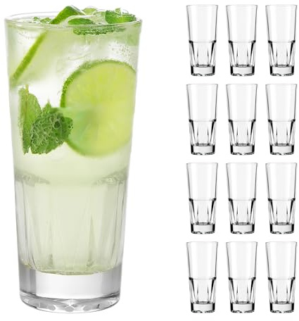 LIBBEY 70523 Bicchiere GALLERY, 399 ml, impilabile, set da 12