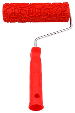 MagiDeal 7 '' DIY Geprägte Malerrolle Strukturwalze Malerwalze mit Muster, 15 Muster Auswählbar - 6