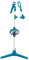 Lexibook, La Reine des Neiges, Microphone avec Enceinte et Pied Lumineux, Prise auxiliaire pour connecter la Musique, Bleu/Violet, S150FZ