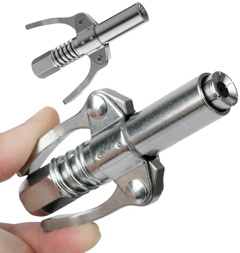 KLLJ Acoplador de Pistola de Engrase,Pistola de Engrase G Acoplador,Acople G para Engrasadora Doble Mango,Pistola de Grasa Acoplador de Pistola de Engrase,para Todo Tipo e Pistolas de Engrase