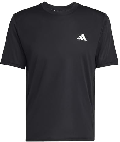 adidas Uomo Workout Essentials Base Shirt, Black, M