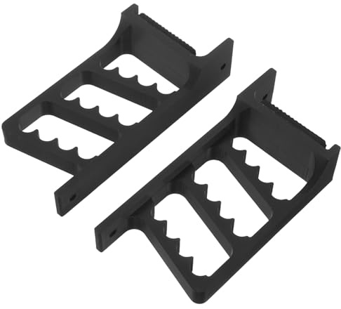 Milisten Supporto da Parete per e Archi Moderno Porta Attrezzi da Tiro con Arco Organizer per Casa con Slot Protettivi per Montaggio Facile su Pareti Diverse