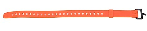 SIWOTED Reliable Tension Straps with Buckle Rubber and Stainless Steel Quick Unbundling Tension Straps for Luggage (Orange)