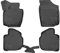 WALSER XTR Gummi Fussmatten Auto für Skoda Rapid 2012-03/2022, 100% passgenaue Auto Fußmatten, robuste Universal Fußmatte Auto, Gummimatten Auto, Auto Fussmatten Gummi, Auto Gummimatten