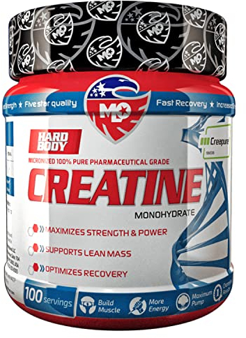 MLO Creatine Monohydrate Creapure | Kreatin Pulver | Kreatin Creapure | Ultrapure, Ultra Reinheit ohne Zusätze, Vegan, Glutenfrei | Gut löslich | Für mehr Energie und Kraft - 500 g