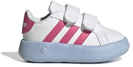 adidas Grand Court 2.0 Shoes Kids, Zapatillas de Tenis Unisex bebé, FTWR White Pulse Magenta Glow Blue, 21 EU
