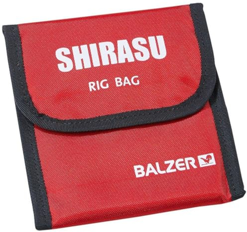 Balzer Shirasu Vorfachtasche mit Einlegern - Vorfachetui, Angeltasche, Zubehörtasche, Tasche für Vorfächer