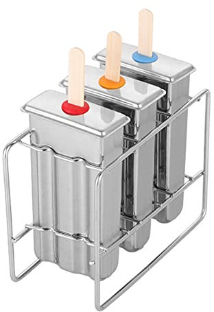 Moldes de acero inoxidable para hacer helados