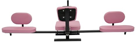 Qurib Leg Split Machine - Extensión de piernas ajustable 0-180°, capacidad de carga de 100 kg, con asiento acolchado y respaldo para danza, yoga, gimnasia, artes marciales, ballet