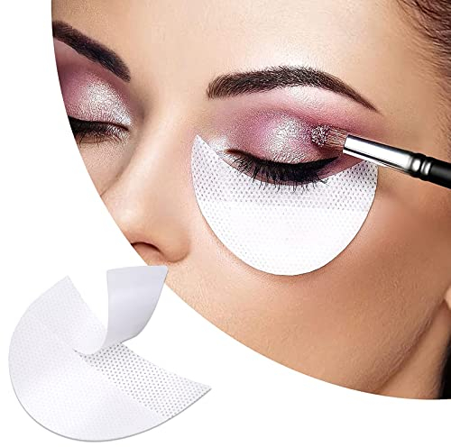 120PCS Eye Shadow Shields, Kalolary Eyeshadow Stencil Stickers for Prevent Makeup Residue, Eye Pad for Eyelash Extensions/Perming/Tinting and Lip Makeup