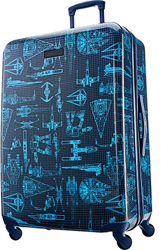 American Tourister Star Wars Hardside Spinner Wheel Gepäck, Intergalaktisch, 20, Star Wars Hartschalen-Trolley mit Drehrad