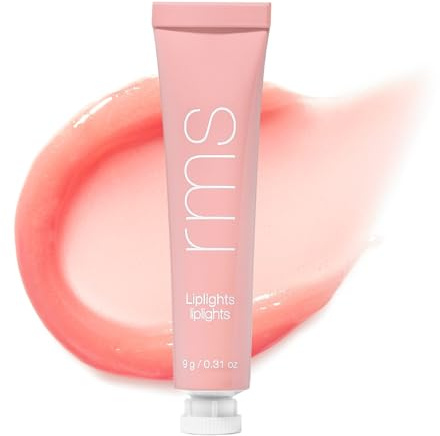 RMS Beauty Liplights Cream Lip Gloss - Bare For Women 0.31 oz Lip Gloss