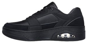 Skechers Uomo Sneakers Basse 183142 Pelle Nero 43