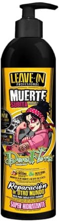 DONA FLORA – Leave-In Morte Súbita 500ml – Senza Risciacquo – Ripara, Idrata e Protegge – Capelli Danneggiati o Trattati – Anti-Crespo – Termoprotettore – Vegano