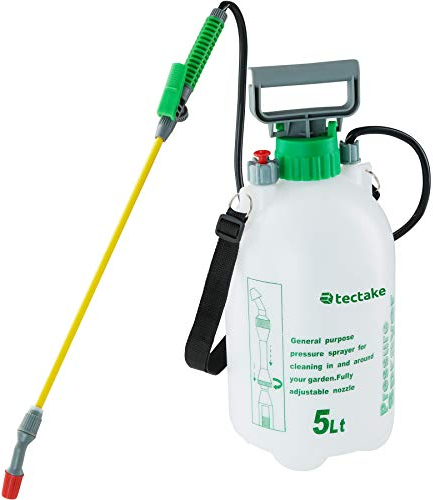 TecTake Pulvérisateur de Jardin à Pression Capacité 5 litres
