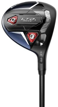 Cobra Golf 2022 LTDX Max Fairway Gloss Peacoat-Red (Herren, rechte Hand, Project X Hzrdus Smoke im10 60, Stiff Flex, 5w-18.5)