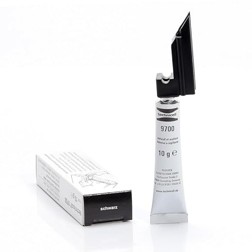 technicoll 9700 10 g Tube Klebe-Dichtmasse für Küchenarbeitsplatten schwarz, Arbeitsplattenkleber