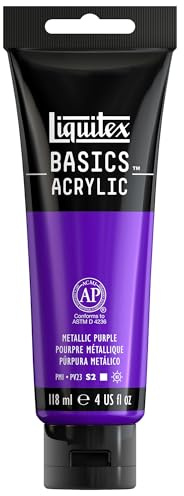 Liquitex Basics Acrylique Tube 118 ml Pourpre Métallique