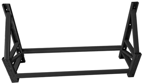 JYBNBBE Porta Pneumatici a rotelle, Supporto per Pneumatici da Garage, Porta Pneumatici da Parete, Robusto Supporto per Ruota di scorta in Acciaio Regolabile in Altezza, Sistema,Black