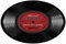 Rockbites Design 1012518210 Design Z886035 Schallplatten Mousepad Record Music rot, Schwarz