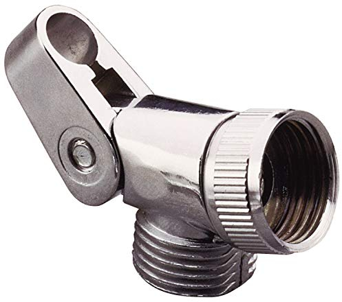 aquaSu® Brause-Gelenk-Stück | für Zapfenhalter | passend für Handbrausen | Metall | chrom | 72381 7