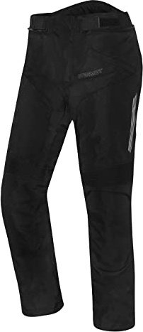 Germot Livorno imperméable à l’eau pour enfants Moto Textile Pantalon, schwarz, 152
