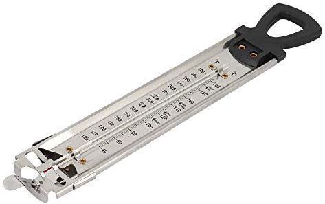 Termometro per Caramelle Marmellata per friggere Zucchero Bacca Termometro per Cucinare a Doppia Scala Tipo da Appendere Termometro