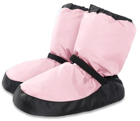 Scarpe da Balletto per Ragazze, Stivali da Balletto, Stivali da Ballo addensati per la Suola Morbida con Cinturino Regolabile, Scarpe da Ballo per Ragazze Resistenti all'Usura Impermeabile per l'alle