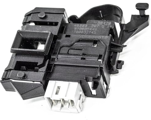 jpshop - Elektriskt dörrlås dörrlås dörrlås tvättmaskin kompatibel med Whirlpool 481010885440