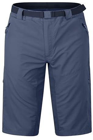 Endura Hummvee - Pantalón Corto de Ciclismo para Hombre con Forro, Indigo Rock, Large