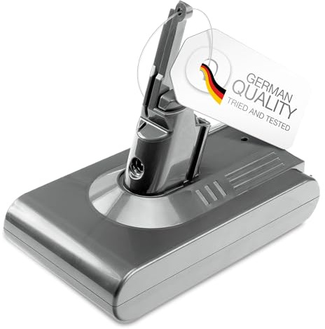 CELLONIC, Akku für Staubsauger kompatibel mit Dyson V8 Absolute, 215681, VE6 Type B (21.6V, 3000mAh) - Batterie mit Schraube