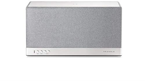 Triangle - Enceinte connectée AIO 3 - Enceinte Tout en Un Compatible Bluetooth, Wi-FI & Multiroom sans-Fil - Audio HD - Entrée Optique - 2X 45W - 360 x 195 x 150 mm - Gris