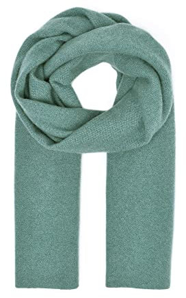 Style & Republic Kaschmir Schal Damen aus 100% Cashmere - dein kuscheliger Premium Schal für stilvolle Herbst- & Winter-Momente - Mint