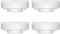 Akynite LED GX53 9W Luce Naturale 4000K, 800LM, Sostituzione per Lampada CFL & Alogena GX53, AC 230V, Non Dimmerabile, Faretti LED GX53 Bianco Naturale per Cucina Bagno, set di 4