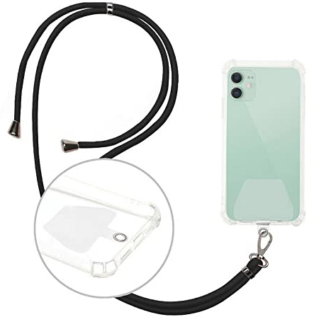 Supercase24 Handykette Umhänge Trage Kette für Samsung Galaxy M21 2021 Handyhülle Tasche Kordel Band Schnur Umhängen Kordel Umhängeband Lanyard