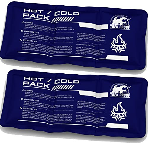 Flexibler Eisbeutel zur Schmerzlinderung – Wiederverwendbare Kühlpads für Knie, Schulter, Knöchel, Rücken und mehr – Biegbar für individuellen Komfort – Ideal für Kinder und Erwachsene unterwegs