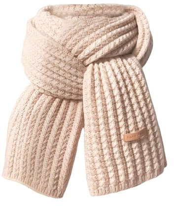 Damen Schal Winter,Winterschal Damen Kuschelig,Schal Damen Winter,Schals für Damen,Damenschal Winter 170cm x20cm,Schal Einfarbig für Damen Und Herren